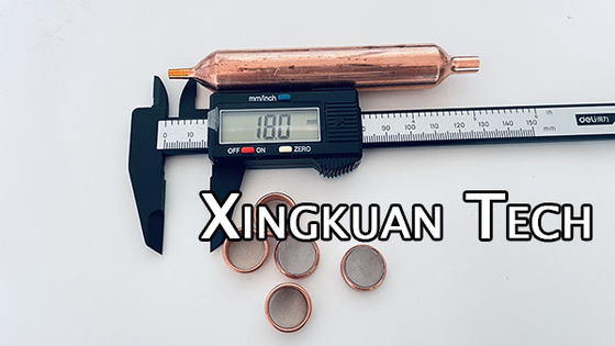 Copper Plated Filter Circle Round Mesh Screen Round Filter Disc For Dryer Filter 18mm