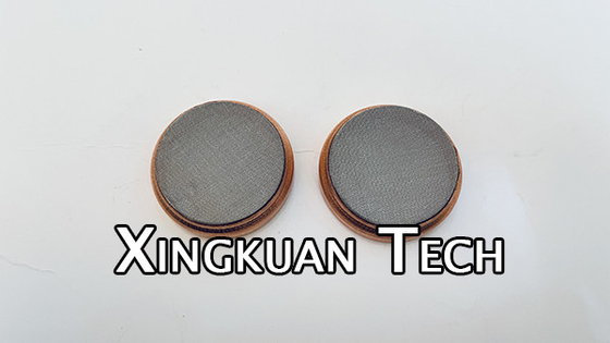 29mm Mesh Type Dryer Filter Screen Copper Plated Edge For Refrigerator
