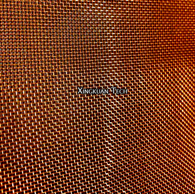 24mesh Copper Wire Mesh Screen 99.9% Pure Aperture 0.70 - 0.90mm,Dia 0.15 - 0.35mm