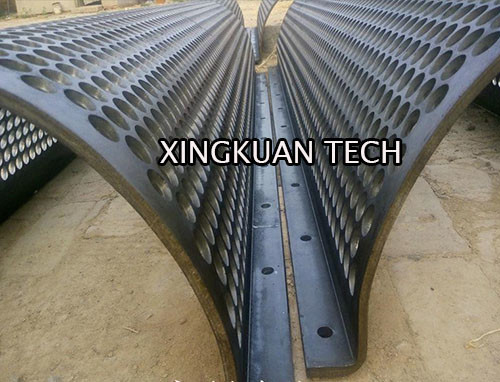 Heavy Duty Perforated Wire Mesh Metal Screen For Hammer Mill OEM ODM