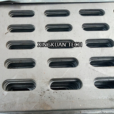 Slotted Oblong Hole Perforated Wire Mesh Sheet For Wine And Food Industries