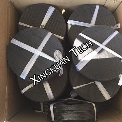 176.3MM DIA Siyah Hasır 10mesh 20mesh 30mesh 40mesh Filtre Diski