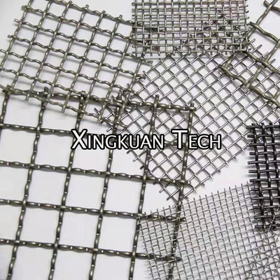 SS304 Kırılmış Tel Ağı 2mm 3mm 3.5mm Açılışıyla 0.6mm Tel Diametresi