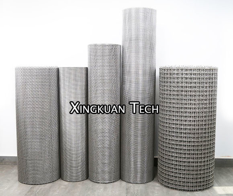 1m 3 feet / 4 feet / 5 feet Genişliği Crimped Wire Mesh Paslanmaz Çelik 201 304 316 316L