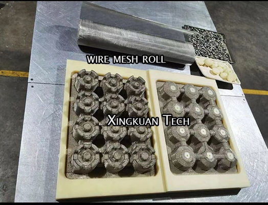 Yumuşak Annealed Paslanmaz Çelik Tel Ağı Kalıplı Pulp Fiber için 304 316 veya 316L