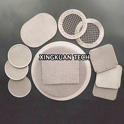 Plastik Kimyasal Ekstrüzyon için Düz Çelik Malzeme Ekstruder Filtre Ekranı